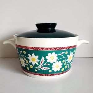 Beautiful * VTG Royal Sphinx Maastricht Holland Ovenware Small Pot+Lid Marked